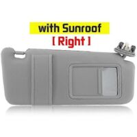 Pare-soleil avant droit avec toit ouvrant, gris clair, pour Toyota Camry 2007-2011 et Aurion Grey (2008-2010). Pièces détachées auto.