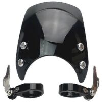 Pare-brise moto 39-41 mm en aluminium pour modèles Sportster XL 883 et 1200 (2004-2019)