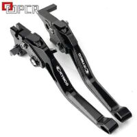 Leviers de frein et d'embrayage réglables pour motos Kymco Downtown DT 125, 200, 300 et 350, Xciting 250, 300 et 400, S et 500 K-XCT (noir) -