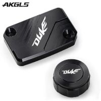 Accessoires pour KTM Duke 390, Duke 125, Duke 200, Duke 250 (2013-2021) : couvercle de protection du liquide de frein avant et arrière.