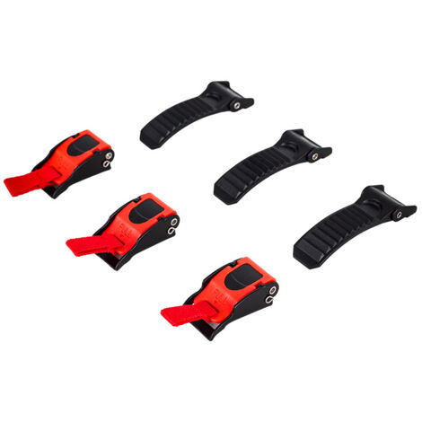 3 pièces Bouton de Casque à Boucle, Fermeture Rapide pour Casque Moto, Serrure de Sangle Accessoire Auto, Clip Rapide Mentonnière, Adapté à Tous Casques Vélos et Motos