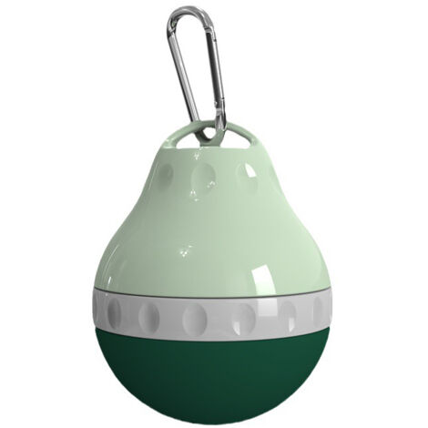 Bouteille d'eau voyage pour chien avec bol détachable, étanche et portable. Corps en silicone pliable, idéal pour petites animaux en promenade, randonnée et déplacements. (1/5)