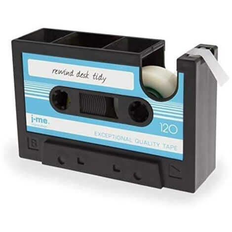 Distributeur de cassettes Pot à crayons Rangement de bureau Accessoires de fournitures de bureau Cadeau original (1/5)