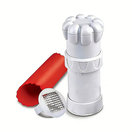 Rouleau Hachoir à Ail Multifonction - Outil de Cuisine pour Broyer et Émincer l'Ail Rapidement (1/5)