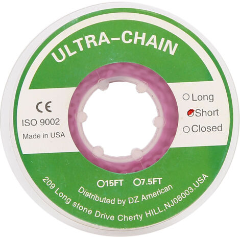 Chaine élastique orthodontique dentaire colorée - Accessoire pour appareil dentaire violet (1/5)