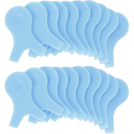 20 pièces Brosse à Cils en Y Anti-Dérapante pour Extension et Perm (1/5)