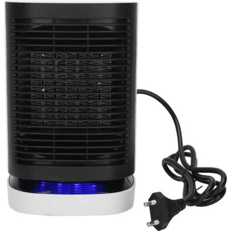 Radiateur de Bureau Électrique, Chauffage Mains et Pieds, Vent Froid pour Maison et Bureau, Prise EU 250V (1/5)