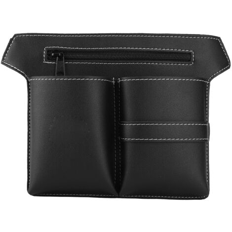 Étui Holster Porte-Ciseaux Coiffeur en Cuir PU Noir pour Ciseaux de Barbier (1/5)