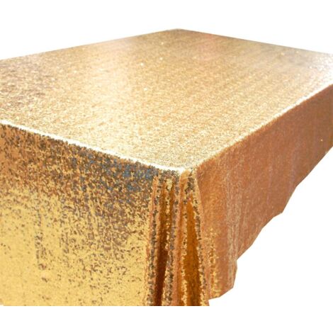 Runner de Table Pailleté 30x180cm pour Mariage, Fêtes et Noël, Décoration de Table Étincelante (1/5)