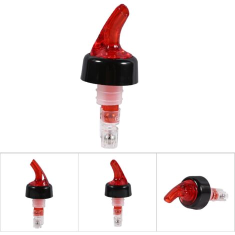 1 Pièce Flacon Doseur 15mL Rapide pour Boissons, Vin et Cocktails - Distributeur de Comptoir Rouge (1/5)