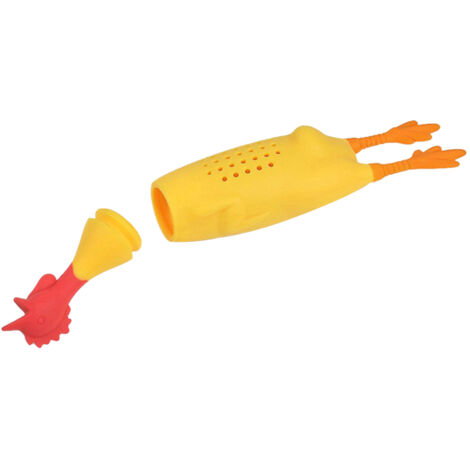 Boîte à Épices Silicone en Forme de Poulet Criard pour Cuisine - Récipient à Condiments Pratique (1/5)