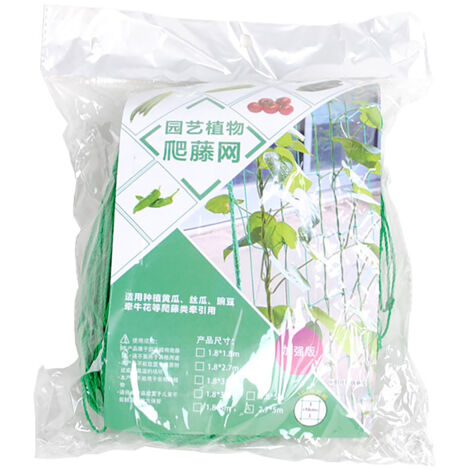 Filet de Treillis Nylon 1.8x2.7m pour Plantes Grimpantes et Potager (1/2)