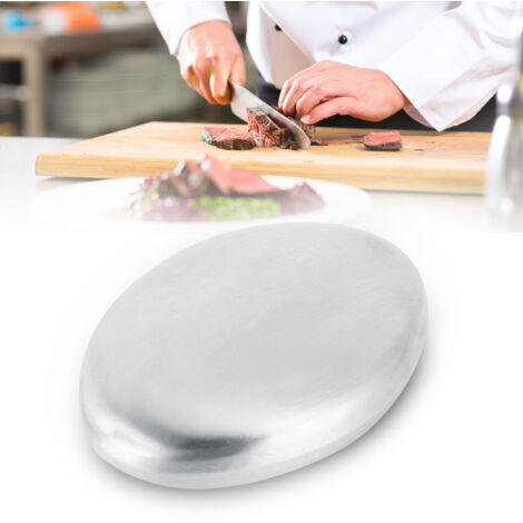 Outil de Cuisine Magique pour Éplucher l'Ail en Acier Inoxydable - Déodorisant et Pratique (1/5)