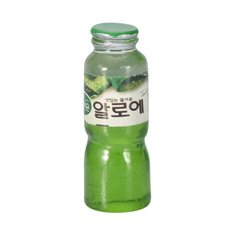 4 pièces Bouteilles de Jus Miniatures 1:12 pour Décor de Cuisine Maison de Poupée (1/5)