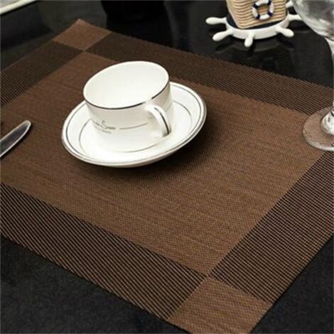 Nappe de table antidérapante 45x30cm, isolante, lavable et séchage rapide pour cuisine (1/4)