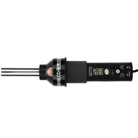 Pistolet à air chaud électronique 450W avec écran LCD, station de soudure et dessoudage pour SMD BGA