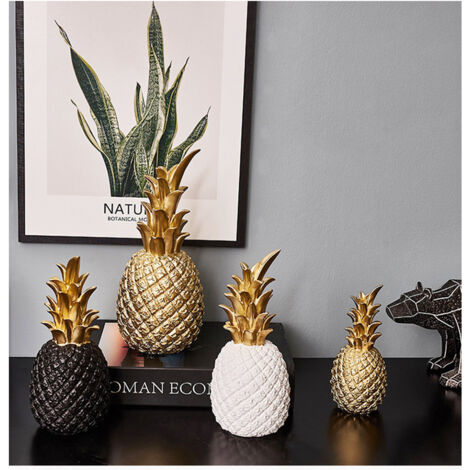 Décor Ananas Résine Moderne Nordique pour Salon, Bureau ou Étagère à Vin (1/5)
