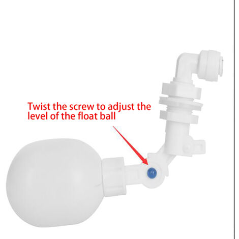 Mini Valve à Flotteur Réglable pour Système Osmose Inverse RO DI Aquarium (1/5)