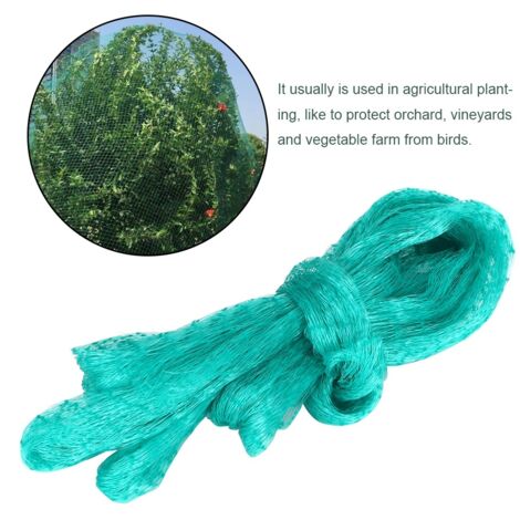 Filet Anti-Oiseaux pour Arbres Fruitiers et Étangs - Protection Jardin 2x6m (1/5)