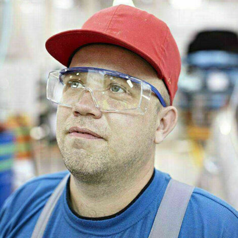 Lunettes de Protection Transparentes Anti-Salive pour Sécurité Chimique et Professionnelle (1/5)