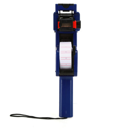 Étiqueteuse MX-5500 avec 8 chiffres, pistolet à prix pour commerce, inclut étiquettes et recharge encre (bleu)