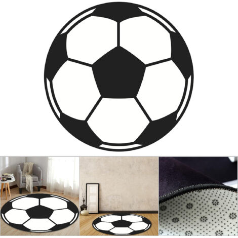 Tapis antidérapant rond 40cm pour chaise, lavable, idéal chambre et bureau (1/5)