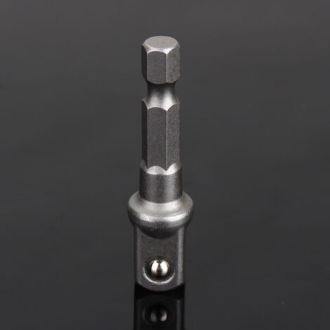 3 pièces Adaptateur Douille Hexagonale pour 1/4", 3/8", 1/2" Drive - Compatible Impact (1/5)