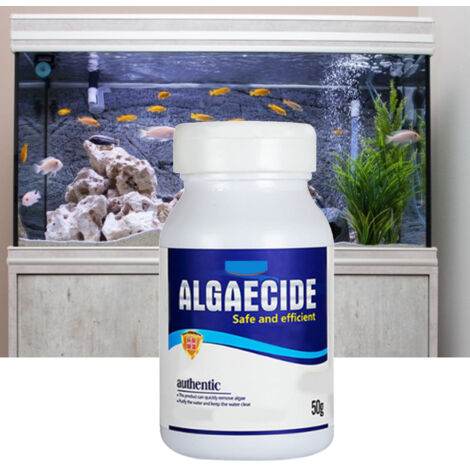 Clarifiant d'eau pour aquarium d'eau douce - Nettoyant écologique anti-algues pour bassin à poissons