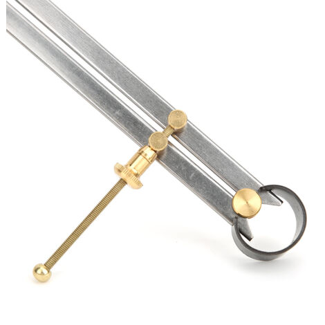 Étrier à Ressort Plat en Acier au Carbone et Laiton, Jambes Intérieures, 300mm (1/5)