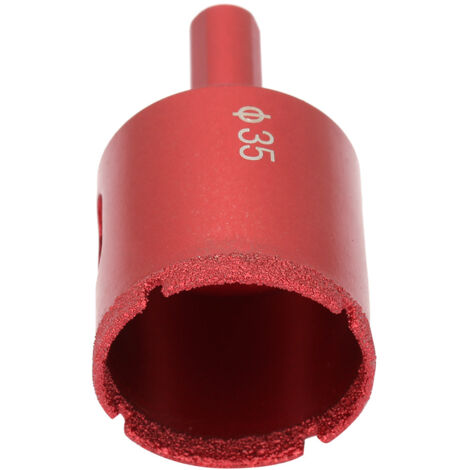 Foret Diamant Brasé 35mm pour Perçage Marbre, Béton, Carrelage et Pierre (1/5)