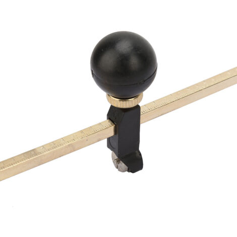 Coupe-verre circulaire 6 roues avec ventouse pour découpe de cercles (80 cm) (1/5)