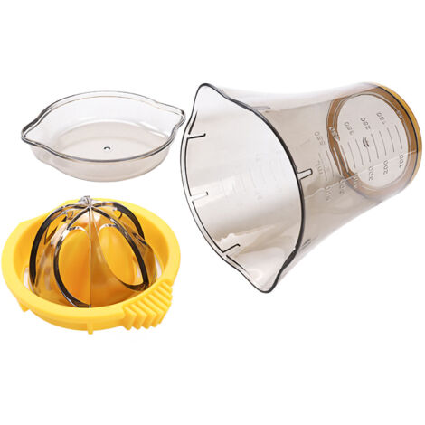 Presse-agrumes Manuel en Plastique Alimentaire - Extraction Facile pour Oranges et Citrons - Ustensile de Cuisine Pratique (1/5)