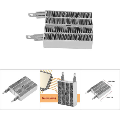 Plaque chauffante PTC à température constante en aluminium pour chauffage par ondulation (12V/70W) (1/5)