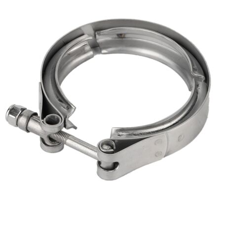 Clamp V Band universel 63mm pour tuyau d'échappement turbo, vis M6, 2.5 pouces (1/5)