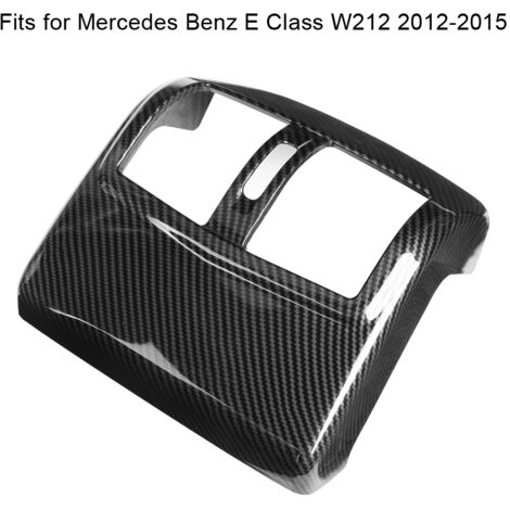 Cadre de Sortie d'Air Arrière Style Fibre de Carbone pour Mercedes Classe E W212 2012-2015 (1/5)