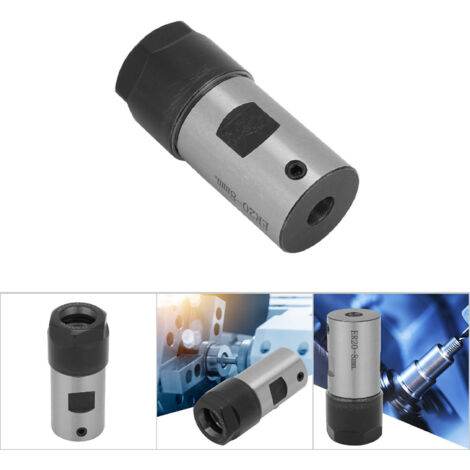 Mandrin de serrage C25-ER20 pour moteur à broche, outil de fixation d'arbre (8mm) (1/5)