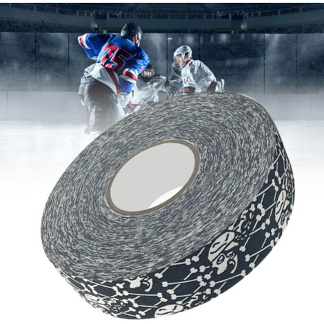 Ruban de protection pour crosse de hockey 2,5 cm x 25 m - Adhésif sportif pour badminton et squelettes humains (1/5)