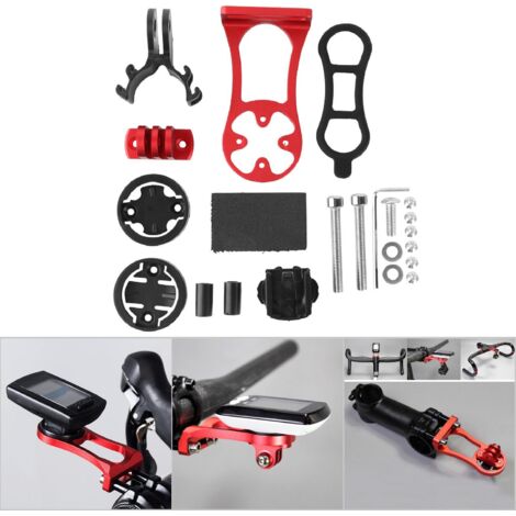 Support GPS Vélo Métal Robuste pour Garmin Bryton - Porte-Cyclomètre Vélo (1/5)