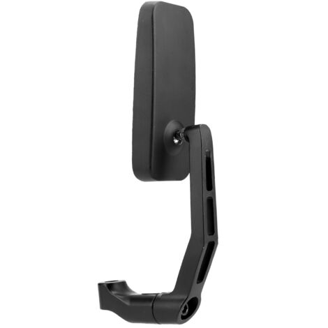 2 pièces Rétroviseurs Moto Aluminium Anti-Éblouissement Inversés pour Customisation (Noir) (1/5)