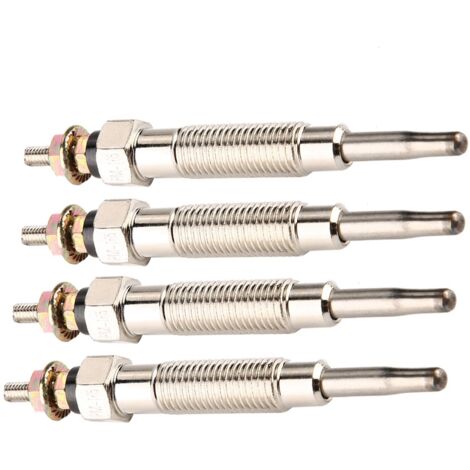 4 pièces Bougies de préchauffage Diesel pour MITSUBISHI PAJERO SHOGUN 1994-1999 2.8 TD (1/5)