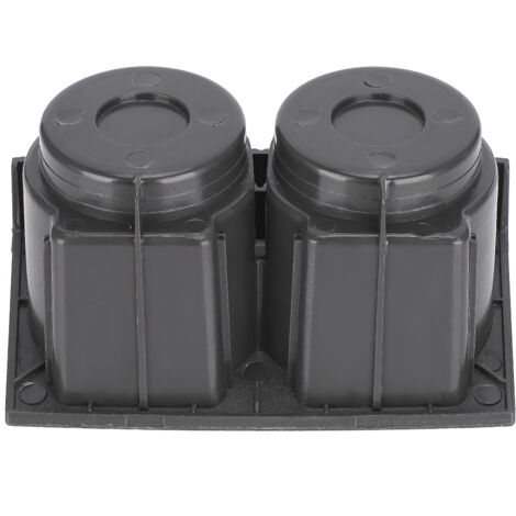 Porte-gobelets double trou pour console centrale Nissan Patrol GU Y61 1997-2005, gris (1/5)