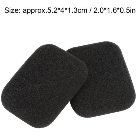 Paire de coussinets de remplacement en mousse douce pour casque audio (1/5)