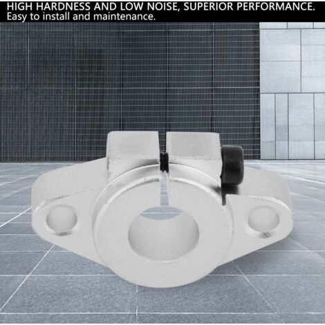 2 pièces Support SHF12 pour Guidage Linéaire Rail Tige avec Socle (1/5)