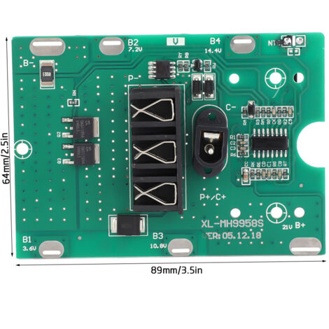 Carte de protection pour batterie Li-ion 21V, module de circuit MH9958S pour outils électriques sans fil et perceuses. (1/5)