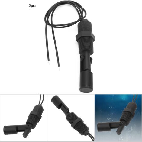 Capteur de Niveau d'Eau Horizontal avec Interrupteur à Flotteur - 2 Pièces Type A pour Réservoir PP (1/5)