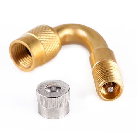 1x Adaptateur d'Extension de Valve à 135 Degrés pour Pneu de Moto Voiture Camion (1/5)