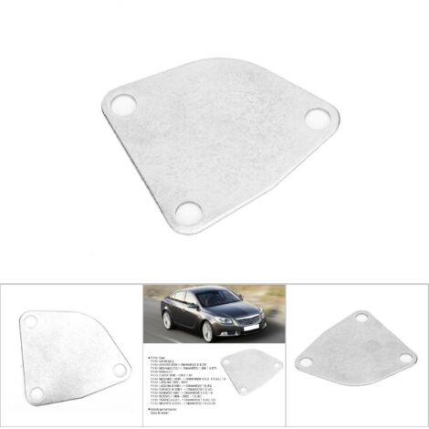 Plaque de blindage vanne EGR pour VAUXHALL VIVARO MOVANO 1.9 DTI 1.9DI - Compatible moteur diesel (1/5)