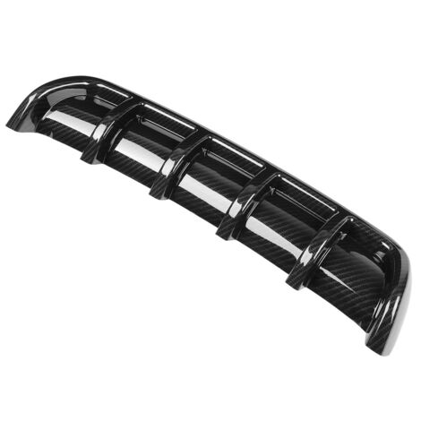 Aileron de coffre universel pour voiture en fibre de carbone, diffuseur arrière style aileron de requin (1/5)