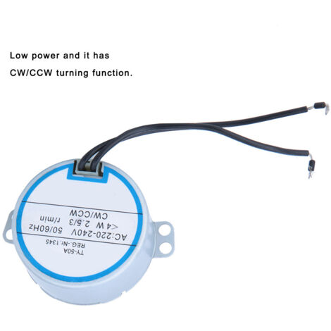 Moteur synchrone à télécommande TY-50A pour ventilateur orientable, 220-240V, haute qualité (1/5)