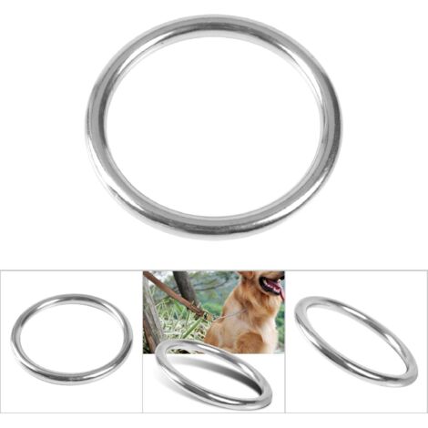Anneau en Acier Inoxydable 304 Poli pour Bateau - Cercle Soudé Marine 6x60mm (1/5)